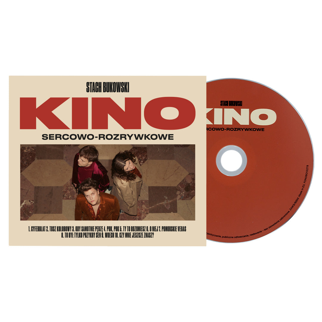 Stach Bukowski - Kino sercowo-rozrywkowe (z autografem) CD