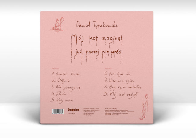 Dawid Tyszkowski - Mój kot zaginął i już raczej nie wróci LP