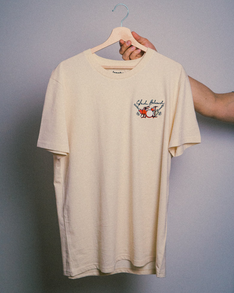 Stach Bukowski Drums Beige T-shirt