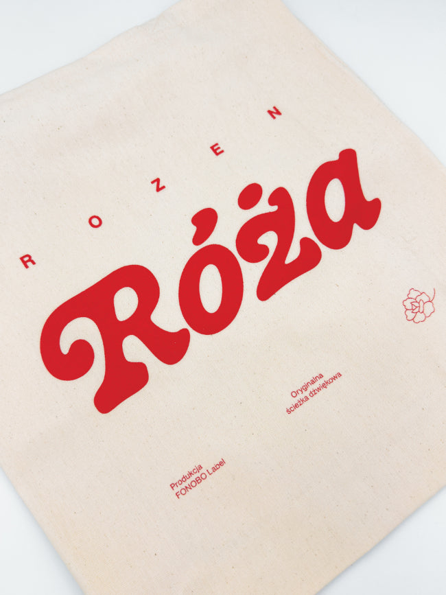 Rozen Róża - Materiałowa torba Tote Bag