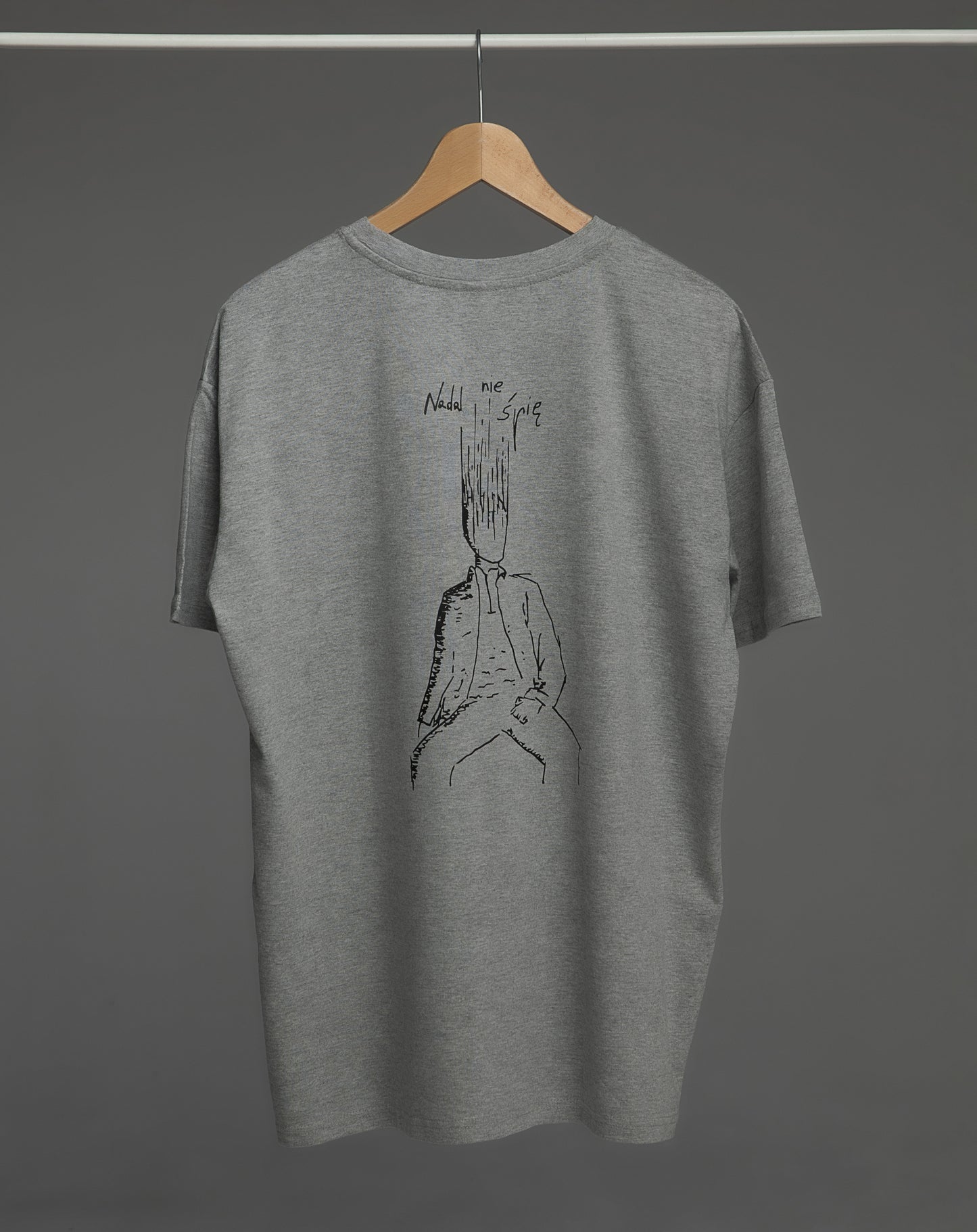 T-shirt Dawid Tyszkowski Grey