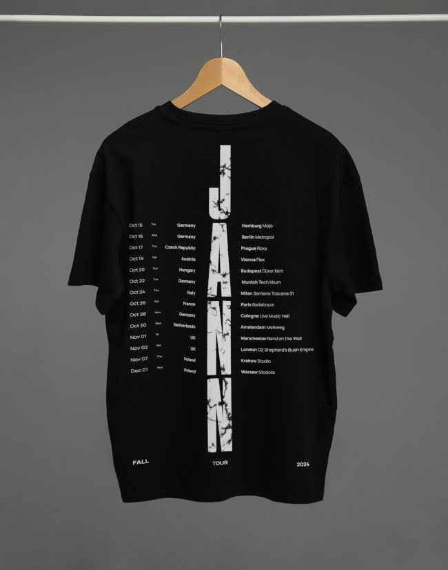 T-Shirt Jann Fall Tour 2024 Black