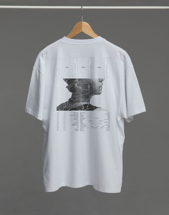 T-Shirt Jann Fall Tour 2024 White